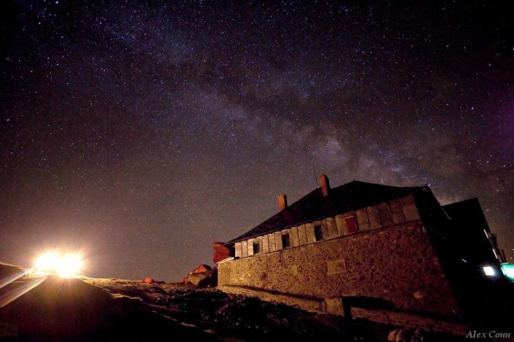 The sky above Babele Chalet