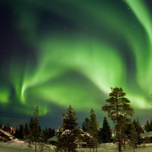 Auroras in Saariselka