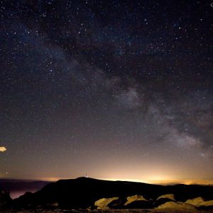 Road Sign to the Milky Way