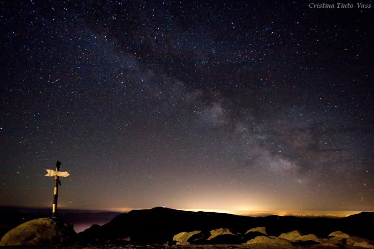 Road Sign to the Milky Way