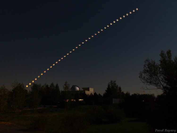 Lunar Eclipse over Slovakia