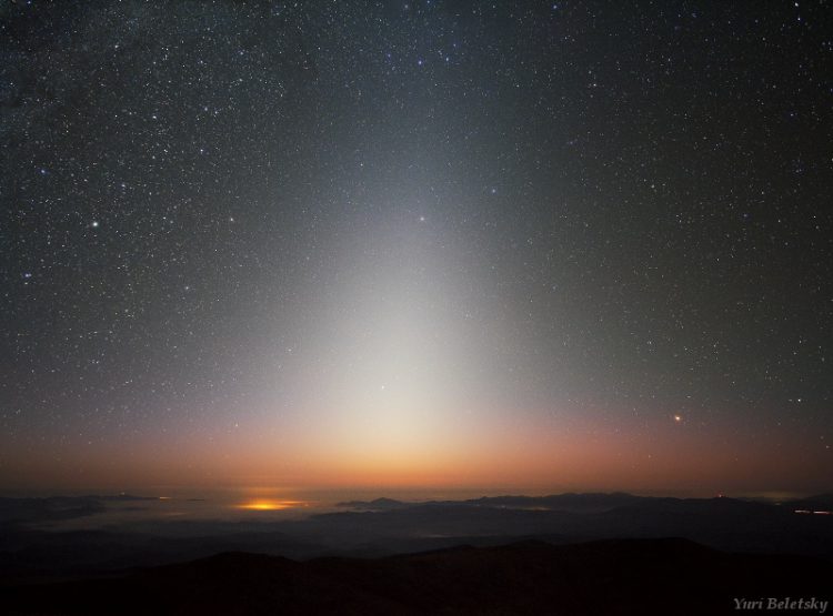 Zodiacal Light over Chile