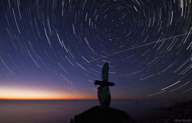 ISS and Lake Michigan