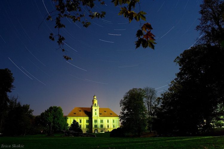 Prandau-Normann Castle Star Trails