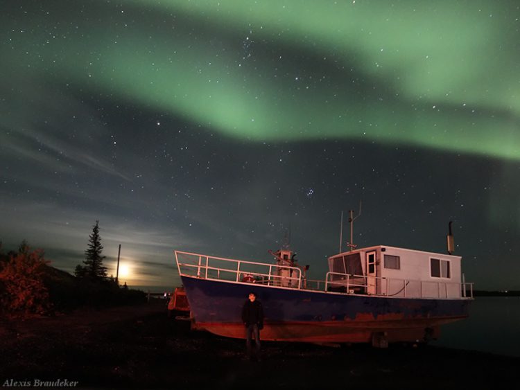 Northern Lights over Yellowknife