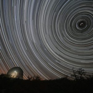 13-hour Observatory Star Trail