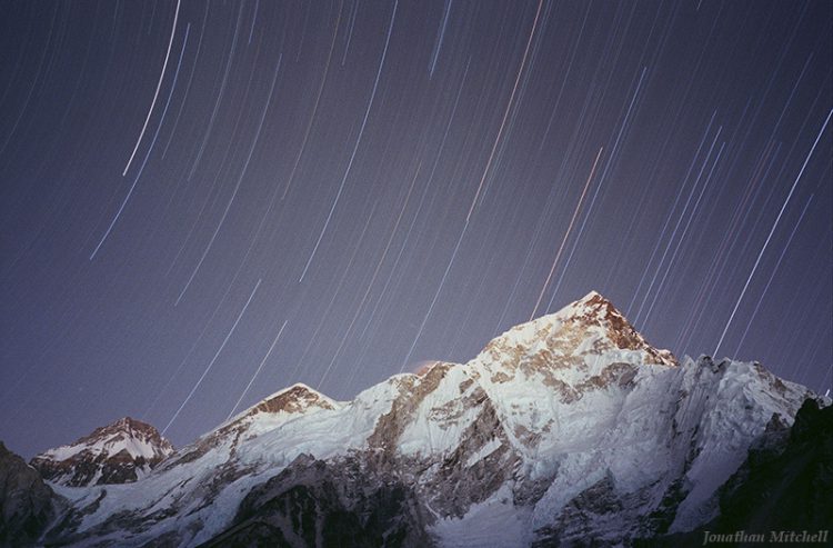 Top of the World Star Trails