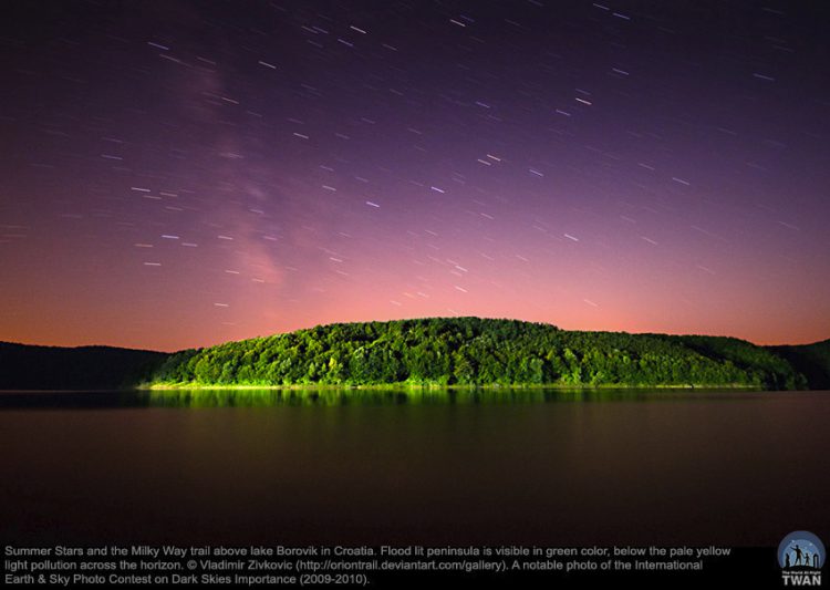Summer Stars over Lake Borovik
