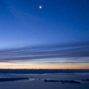 Moon over the Inside Passage