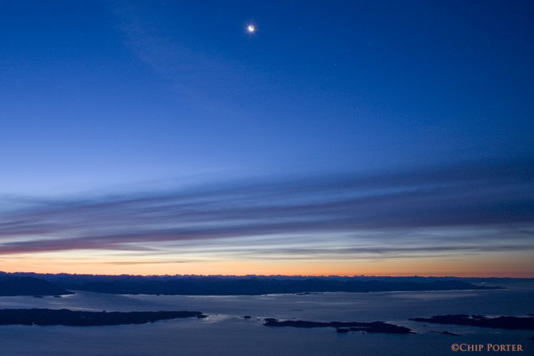 Moon over the Inside Passage