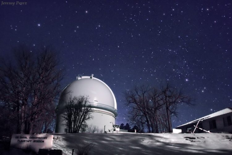 USNO Dome Caressed by Moonlight