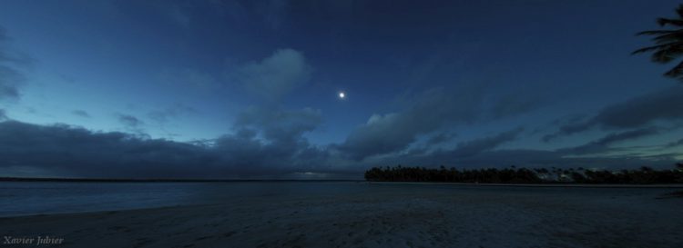 Totality from French Polynesia