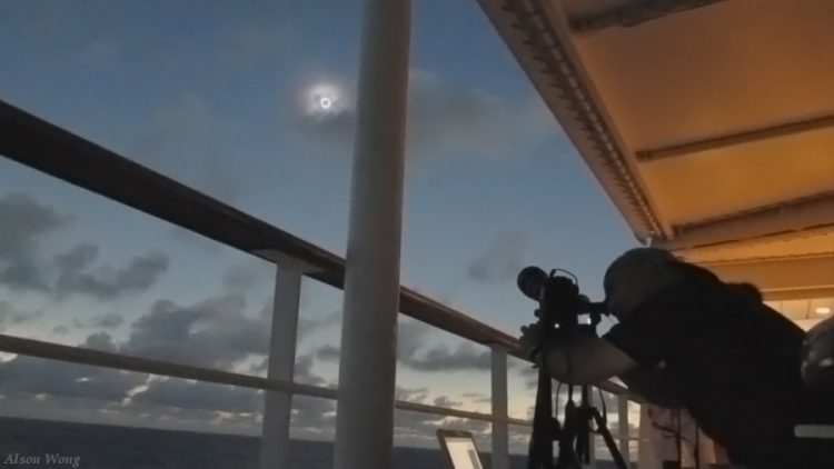 French Polynesian Solar Eclipse