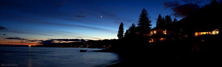 Venus over West Vancouver