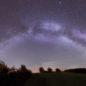 Heavenly Milky Way Arch