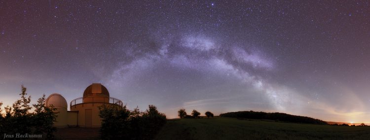 Heavenly Milky Way Arch