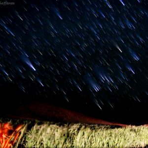 Orion and Star Trail Cones