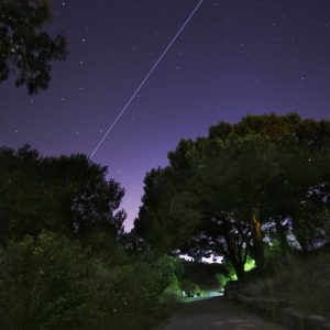 ISS Crossing the Sky