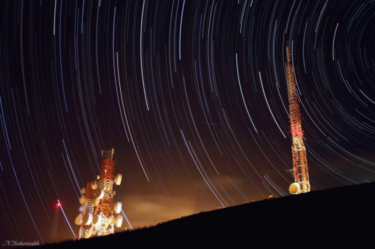 Star Trails Over Koohpanah