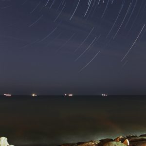 Stars over the Caspian Sea