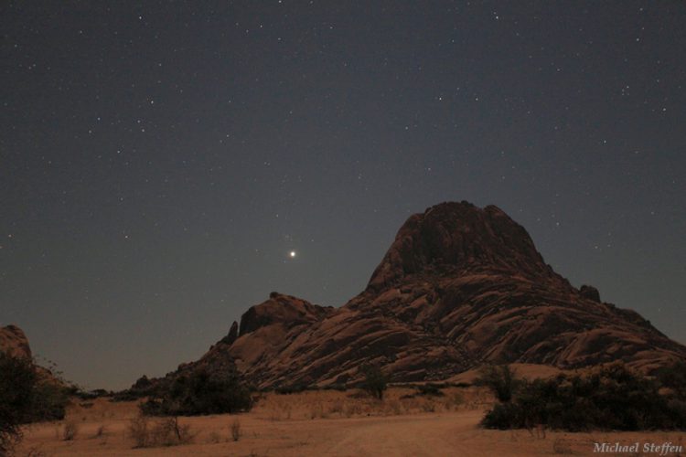 Venus over Spitzkoppe