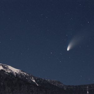 Comet Hale Bopp over Nevada