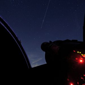 Perseid from the Dome