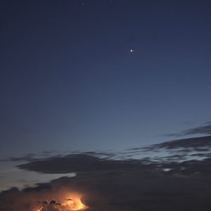 Planets and Thunderstorm