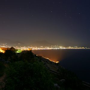 Night at Alanya Castle