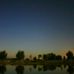 Ursa Major over the Canyzar Lagoon