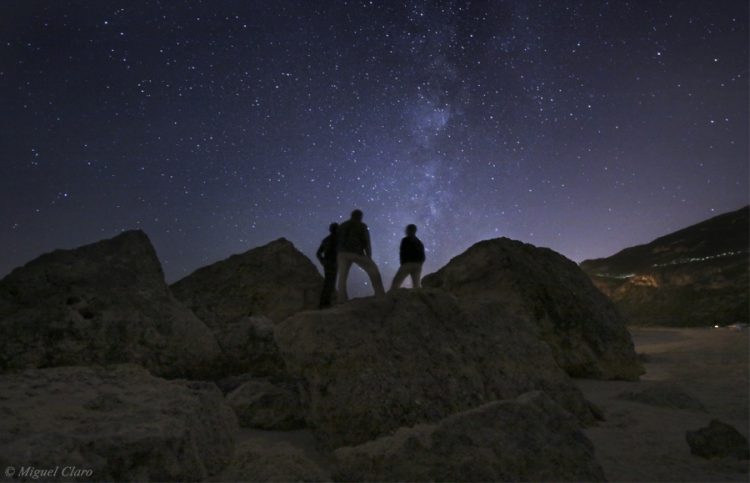 Three friends of the Milky Way