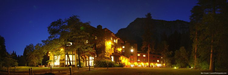 Summer Night at the Ahwahnee Hotel