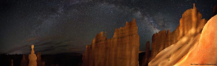 Milky Way over Bryce Canyon