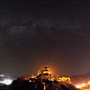 Spituk Gompa & Milky Way