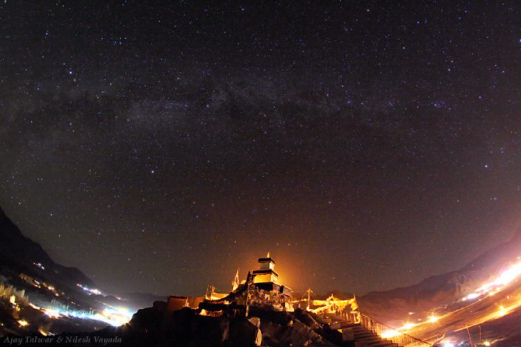 Spituk Gompa & Milky Way