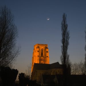 Medieval Moon and Venus