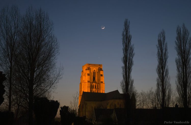 Medieval Moon and Venus