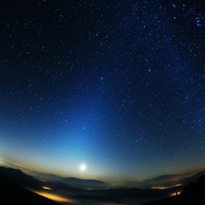 Zodiacal Light and Milky Way