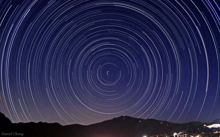 Northern Circumpolar Star Trails