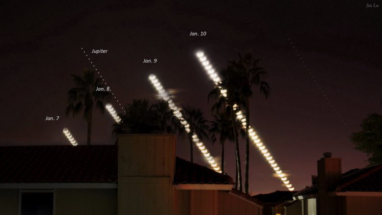 Trails of the Shifting Moon