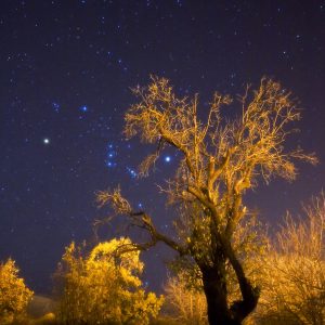 Sky above Saadatshahr Street