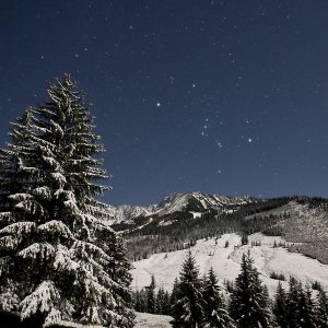 Orion and the German Alps