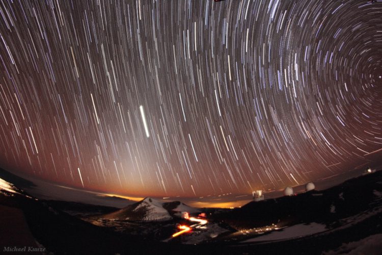 Star Trails from Mauna Kea