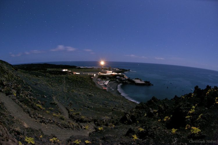 Night Skies above Faro Lighthouse