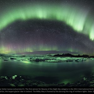 A Starry Night of Iceland