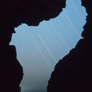 Sea Cave Silhouette