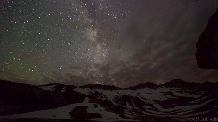 Sierra Nevada Milky Way