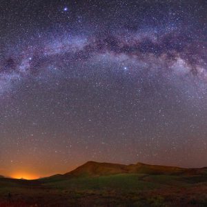 Starry Sky during Totality