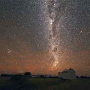 Milky Way over Tivoli Astrofarm