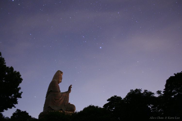 GuanYin at Night